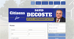 Desktop Screenshot of citizensfordecoste.com